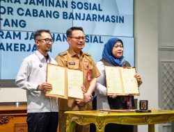 Sinergi Lintas Lembaga, Rakor Pemkot Banjarbaru Dibuka dengan Kesepakatan Bersama BPJS dan PA Banjarbaru.