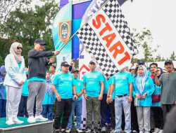 Fun Walk Harjad Kota Banjarbaru ke-26 Diikuti Lebih Dari 10.000 Orang