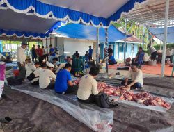 Berbagi Kebahagiaan Lewat 6 Ekor Kurban dari Pegawai PTAM Intan Banjar
