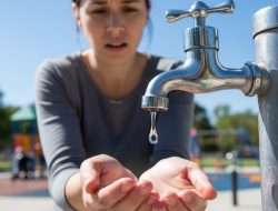 Koneksi Pipa di Karang Anyar, Suplai Air PTAM Intan Banjar Terhenti Malam Ini