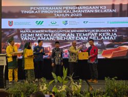 Gubernur H. Muhidin Tekankan Komitmen Bersama Terapkan K3 di Tempat Kerja Hindari Resiko yang Membahayakan