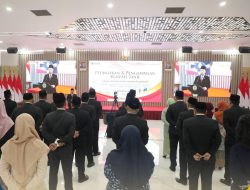 Lantik 804 Pejabat, Menteri Nusron: Pelantikan Berkala Cerminkan Organisasi yang Sehat