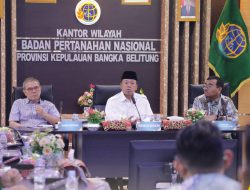 Beri Arahan ke Jajaran di Kepulauan Bangka Belitung, Menteri Nusron: Tugas Kita Memastikan Tanah Rakyat Aman