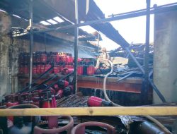 Gudang Agen LPG di Banjarmasin Selatan Hangus Terbakar, Polisi Selidiki Dugaan Korsleting Listrik