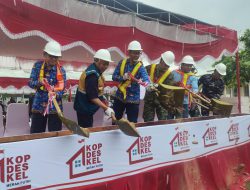 Sinergi TNI dan Pemko Banjarmasin, Lakukan Peletekan Batu Pertama 800 Gerai KKMP