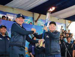 Meriah, Gubenrur H. Muhidin Didampingi Buka Porprov XII Kalsel 2025 di Tanah Laut