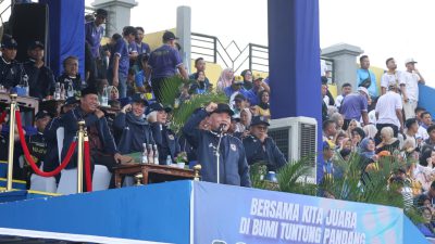 Gubernur H. Muhidin Semangati Atlet Porprov 2025 Jadi Juara Tangguh Songsong Pekan Olahraga Nasional (PON)