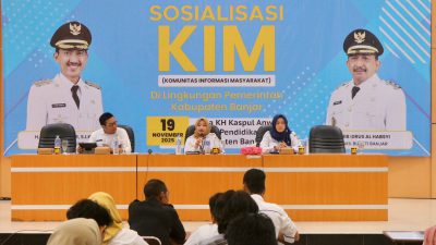 DKISP Banjar Perkuat Peran KIM sebagai Garda Terdepan Penangkalan Hoaks