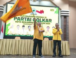 Haji Yuni kembali Terpilih Sebagai Ketua Partai Golkar Banjarmasin Periode 2025-2030
