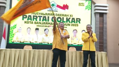 Haji Yuni kembali Terpilih Sebagai Ketua Partai Golkar Banjarmasin Periode 2025-2030
