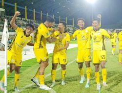 Laskar Antasari Raih 3 Poin Saat Derby Kalimantan di Stadion Demang Lehman