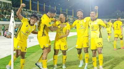 Laskar Antasari Raih 3 Poin Saat Derby Kalimantan di Stadion Demang Lehman