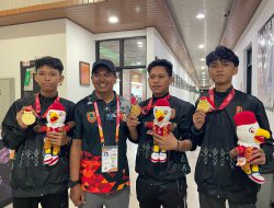 Kalsel Raih Emas Perdana di POPNAS XVII 2025 Lewat Nomor Air Pistol Putra