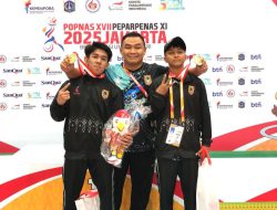 Gulat Kalsel Raih Emas dan Perunggu di Hari Pertama POPNAS XVII 2025
