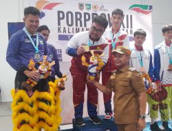 Muhammad Yamin Sambangi Langsung Kontingen Banjarmasin di Porprov XII Tanah Laut