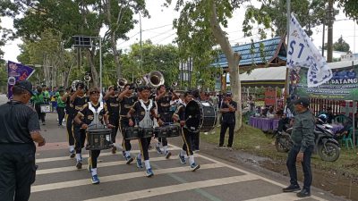 Antusias Meningkat, 8 Daerah Ikuti Cabor Drum Band Porprov XII Kalsel di Tanah Laut