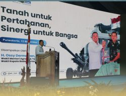 Jadi Pembicara dalam Apel Dansatkowil, Wamen Ossy Ajak TNI AD Perkuat Sinergi untuk Menjaga Tanah Negara