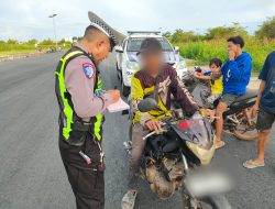 Baru Tiga Hari Operasi Zebra 2025 Digelar, Satlantas Polresta Banjarmasin Catat Ratusan Pelanggaran