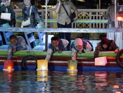 Lampion Harapan Memancar di Tepian Sungai Martapura, Cangkurah Fest 2025 Angkat Potret Sungai