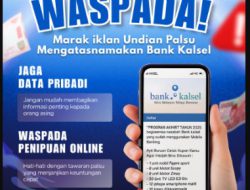 Waspadai Penipuan Berkedok Bank Kalsel