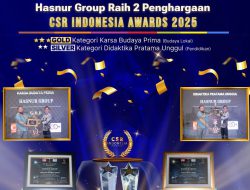 Hasnur Group Sabet Gold dan Silver pada CSR Award Indonesia 2025