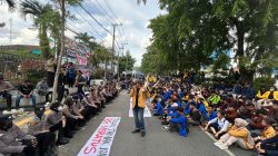 Demo Berakhir Tertib dan Salaman, Polresta Banjarmasin Apresiasi Mahasiswa