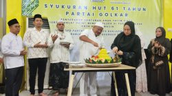 Gelar Salat Hajad dan Syukuran HUT ke-61 Partai Golkar, DPD Golkar Banjarmasin Ingin Mensejahterakan Masyarakat