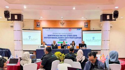 Tepat HAKORDIA, Bank Kalsel Perkuat Budaya Anti Penyuapan