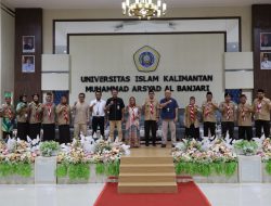 Bank Kalsel Bersama OJK Perluas Edukasi Keuangan Melalui SKK Cakap Penabung Pramuka Uniska