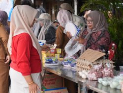 Guna Bantu Ringankan Beban Warga Dalam Membeli Bahan Pokok, Pasar Murah Diadakan Di Desa Sirap