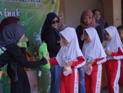 DKP3 Balangan Ajak Siswa SD Negeri Paringin 1 Gemar Sayur dan Buah