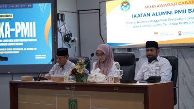 IKA-PMII Balangan Gelar Muscab II, Mantapkan Konsolidasi dan Penguatan Peran Alumni