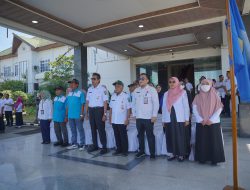 Wabup Balangan Beri Semangat Peserta Karang Taruna Menuju KKBWKT XXXVI di Banjarmasin