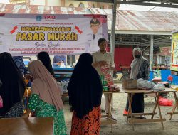 Ketua TP-PKK Desa Sungai Awang Sambut Baik Pasar Murah Disperindag Balangan