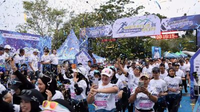 Diikuti 2.000 Lebih Pelari, Meratus Geopark Run 2025 Jadi Ajang Kampanye Pelestarian Lingkungan di Kalsel