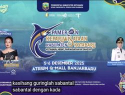 Gaet Mitra Industri Wisata Hingga Ekraf, Disparpora Kotabaru Adakan Pameran Kepariwisataan di Q-Mall Banjarbaru