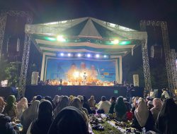 Tabligh Akbar Padati Taman Dwi Warna Barabai dalam Peringatan HUT ke-66 Kabupaten HST