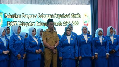Wakil Bupati Balangan Lantik Pengurus GOW Periode 2025–2030