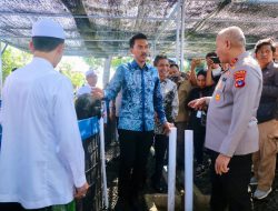 Polda Kalsel dan PT Hasnur Serahkan Bantuan 20 Kolam Bioflok untuk Yayasan Arsyadi