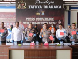 Polres Banjar Ungkap Kasus Narkotika dan Penganiayaan Sepanjang 2025