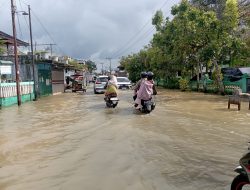 Jemaah 5 Rajab Diimbau Hati-hati saat Melintas di Jalan Martapura Lama dan Kertak Baru, Sejumlah Titik Jalan Terendam Air