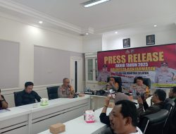Rilis Akhir Tahun Polresta Banjarmasin 2025: Sejumlah Kasus Kejahatan Konvensional Alami Penurunan