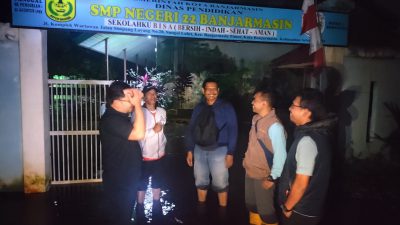 Disdik Banjarmasin Pantau Sekolah Terdampak Banjir Rob, Puluhan Satuan Pendidikan Alihkan KBM ke PJJ