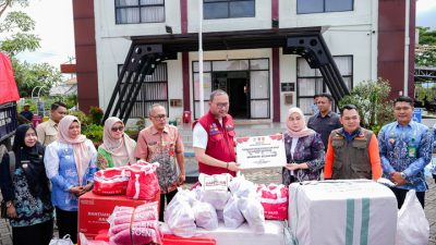 Sinergi Pusat dan Daerah, Kemensos RI Ringankan Beban Korban Banjir Banjarbaru