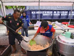 Dinsos Kalsel Dirikan Dapur Umum di Martapura Barat, Produksi 5.000 Porsi Makanan per Hari
