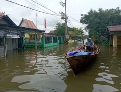 Banjir Seminggu Tak Surut, Warga Sungai Tabuk Keramat Dihantui Maling dan Rumah Rusak