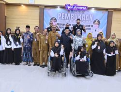 Wagub Kalsel Buka Rehabilitasi Sosial Disabilitas dan Hadirkan Pemain Barito Putera