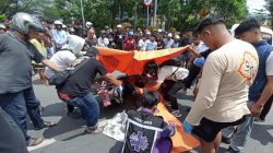 Kecelakaan di Jembatan Kembar Kayutangi, Pengendara Motor Plat Merah Tewas Ditempat