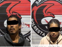 Satresnarkoba Polresta Banjarmasin Amankan Dua Tersangka dengan 24,61 Gram Sabu