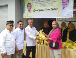 Di Inisiasi Yuni Abdi Nur Sulaiman, DPD Partai Golkar Kota Banjarmasin Gelar Pasar Murah di Kecamatan Banjarmasin Barat